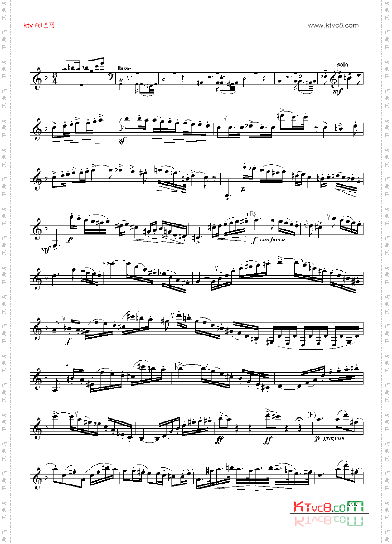 十级外国乐曲《第二协奏曲》管乐类单簧管