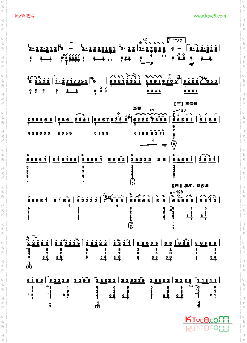 五级乐曲《彝族舞曲》民乐类琵琶