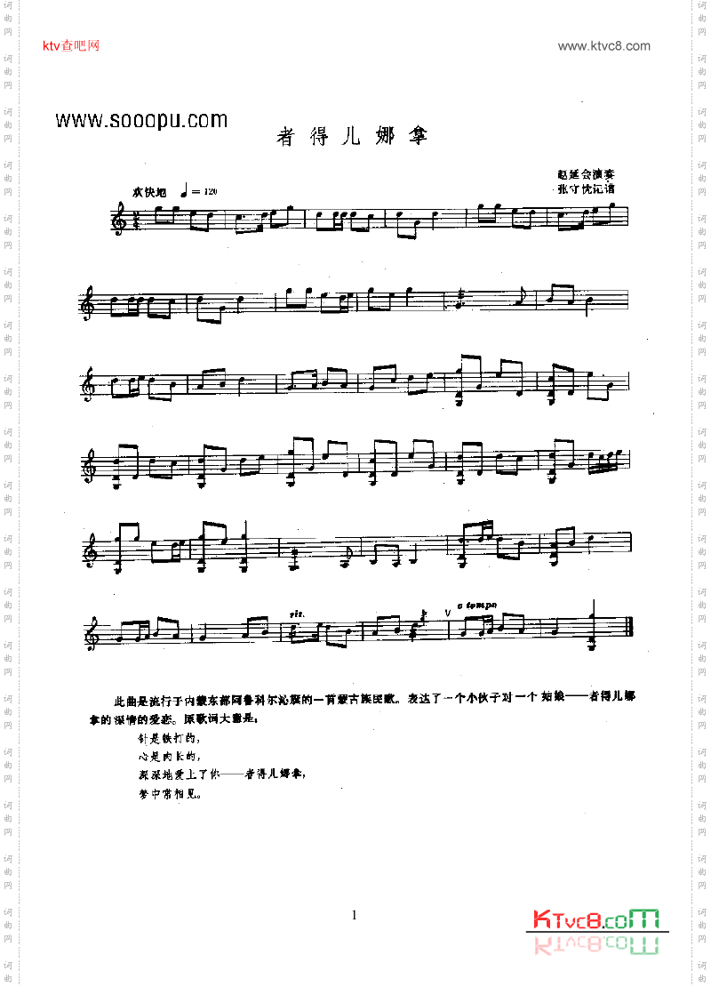 者得儿娜拿—三弦民乐类其他乐器