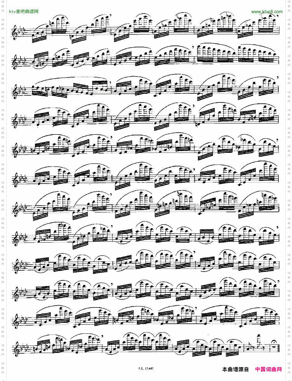 Moyse-25StudiesafterCzernyflute之2425首改编自车尔尼作品的练习曲