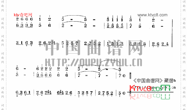 扬琴双音琴竹练习曲二