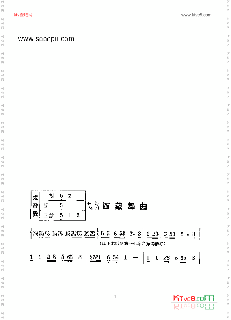 西藏舞曲—国乐合奏曲乐队类民乐合奏