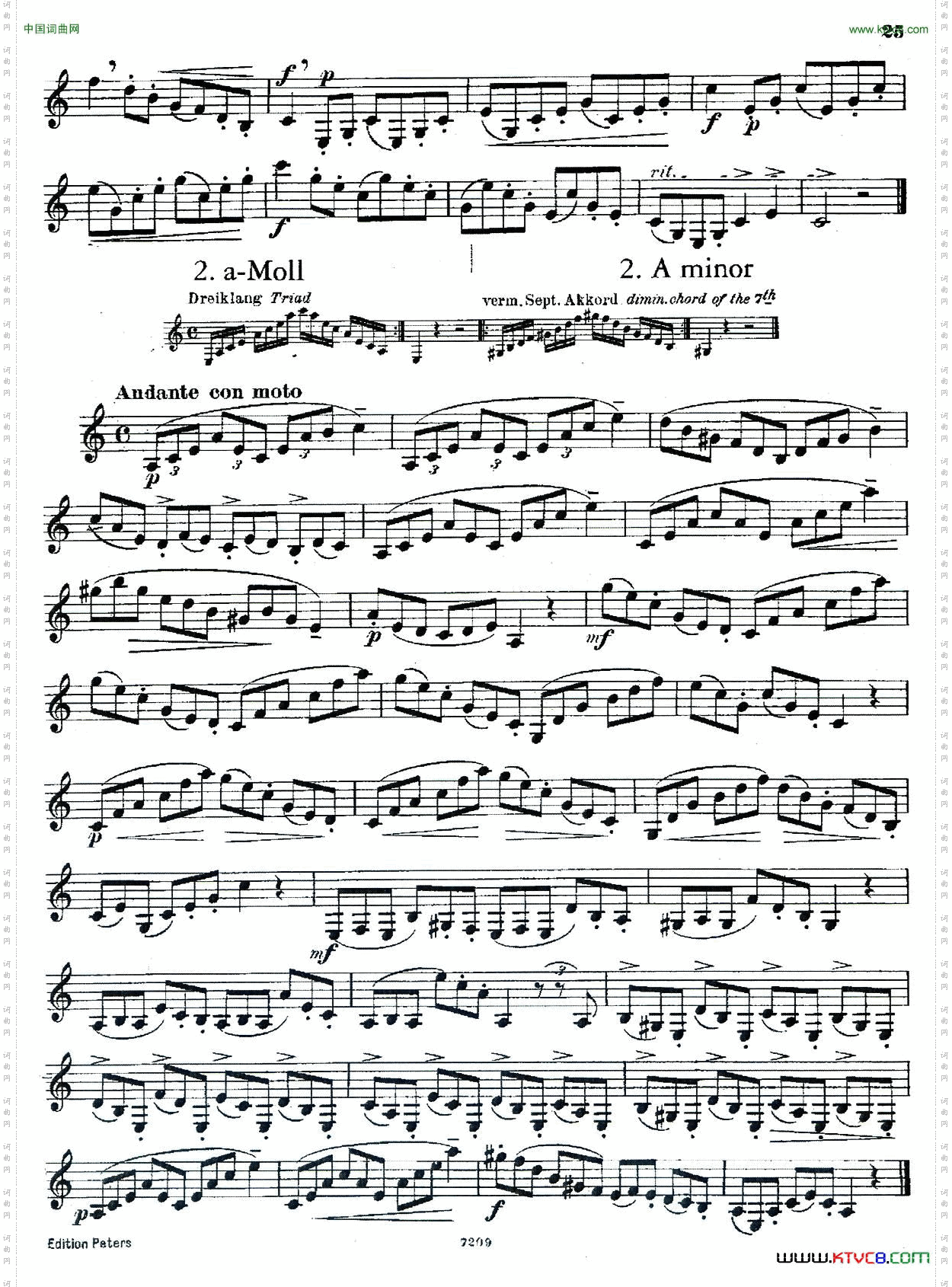 DEMNITZ单簧管练习曲