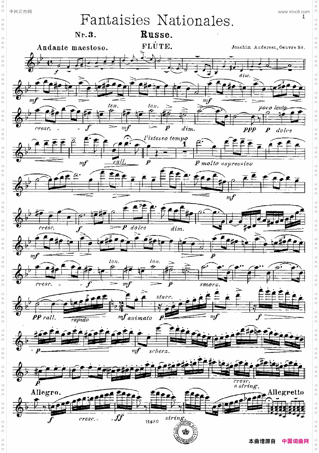 Fantaisiesnationales.Russe._ Op.59 No.3