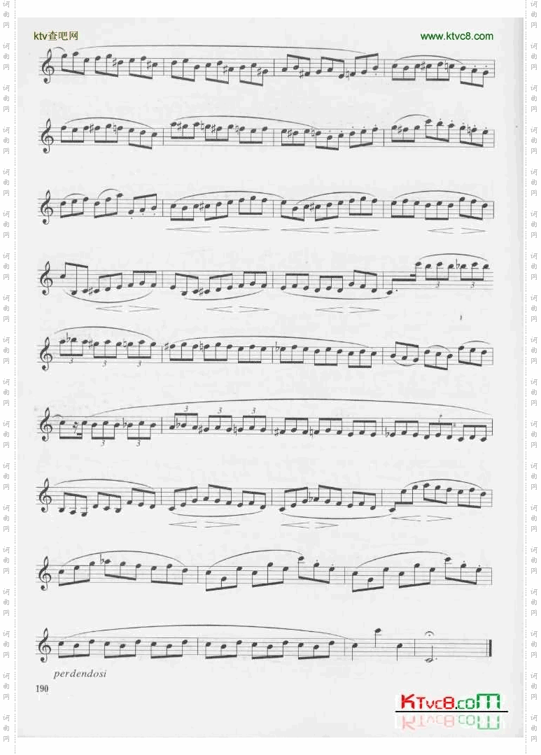 [法]克洛捷练习曲八