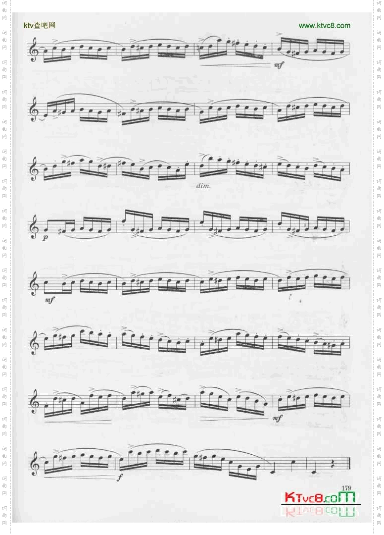 [法]克洛捷练习曲六