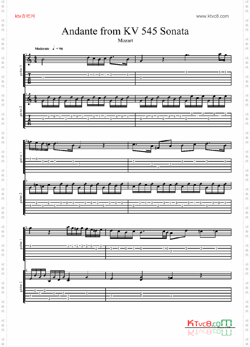 andante from kv 545 sonata