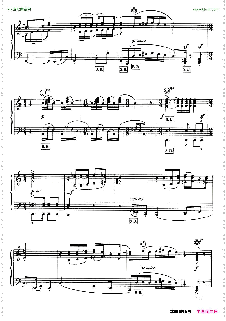 斯特拉文斯基-八首自由低音手风琴小品