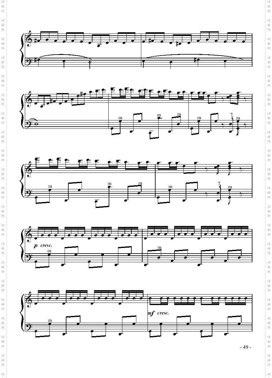 四级乐曲《帕米尔的春天》键盘类手风琴