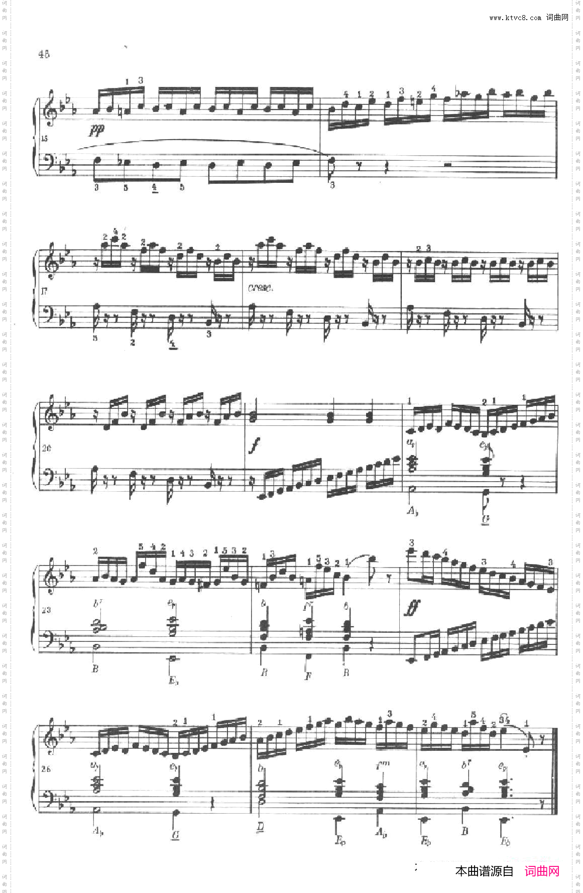 车尔尼手风琴练习曲集_第Ⅱ册第21——23首