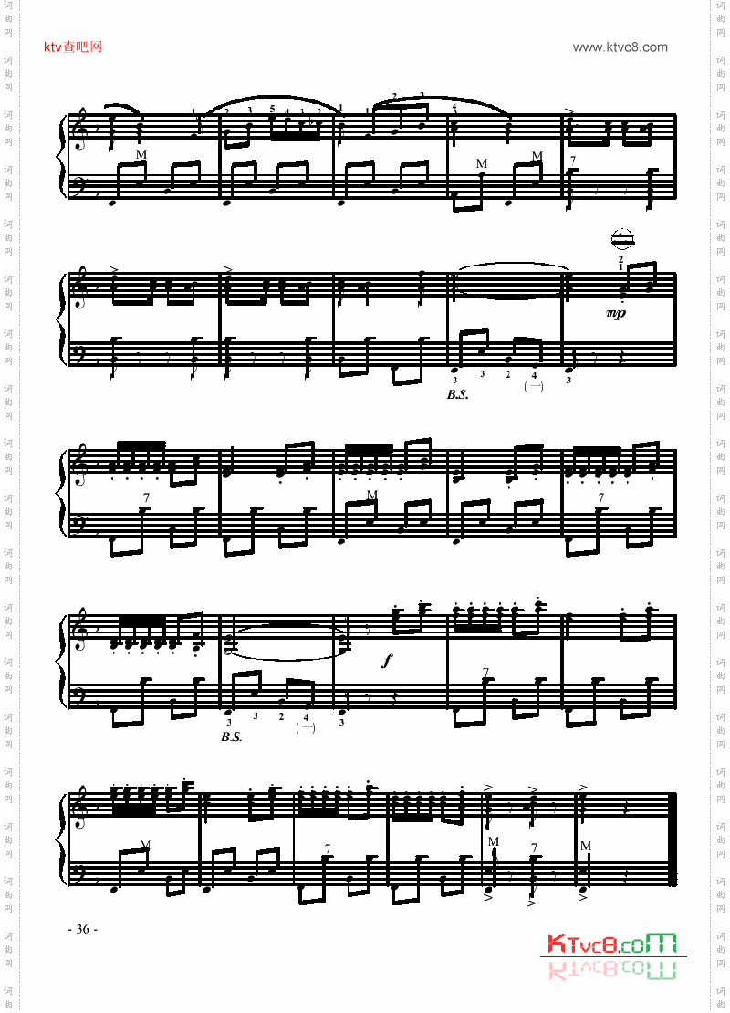 三级乐曲《小啄木鸟》键盘类手风琴
