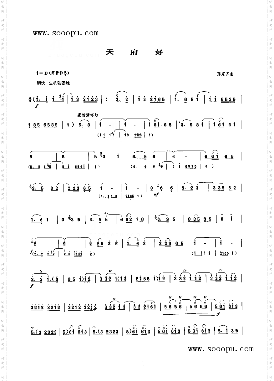 天府好民乐类唢呐