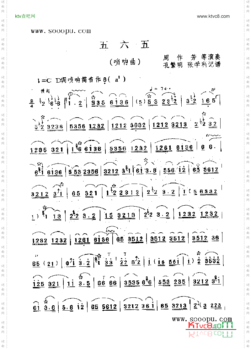 五六五民乐类唢呐