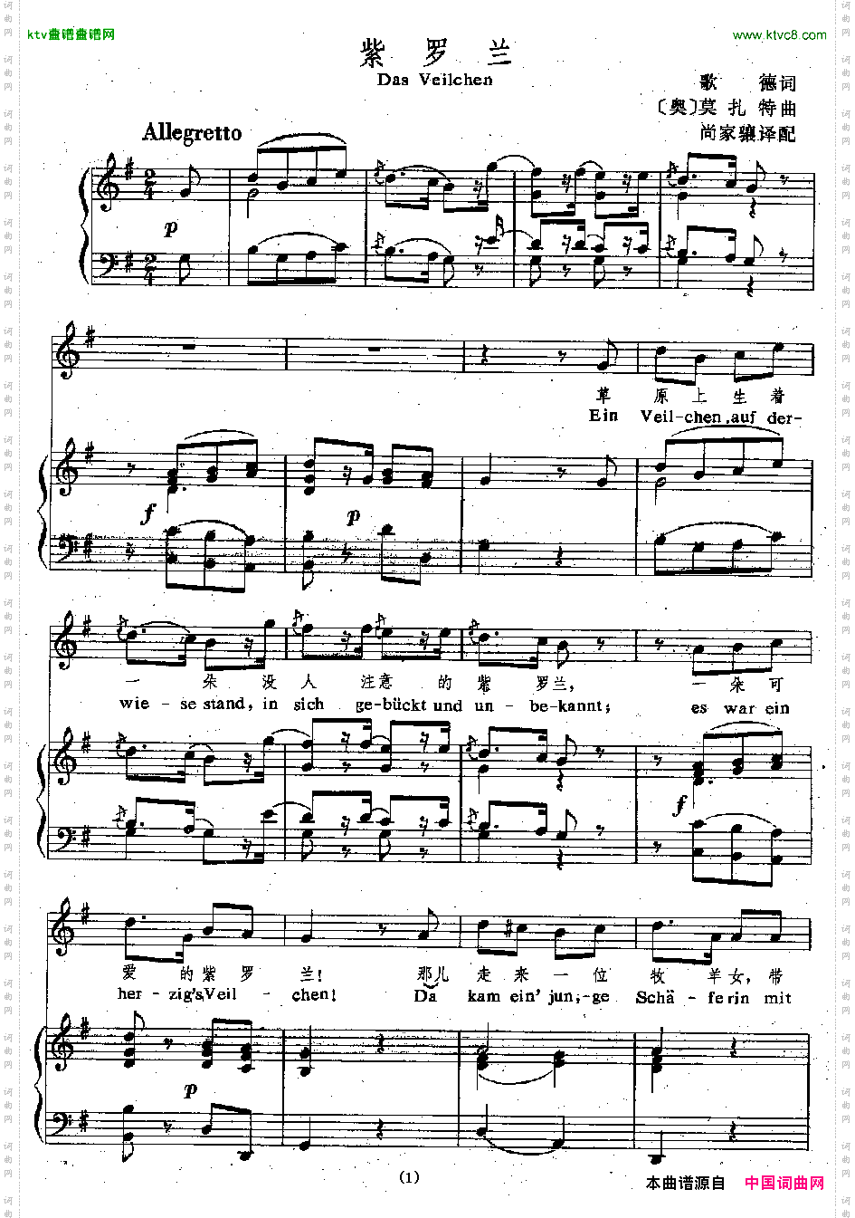 紫罗兰正谱[奥]