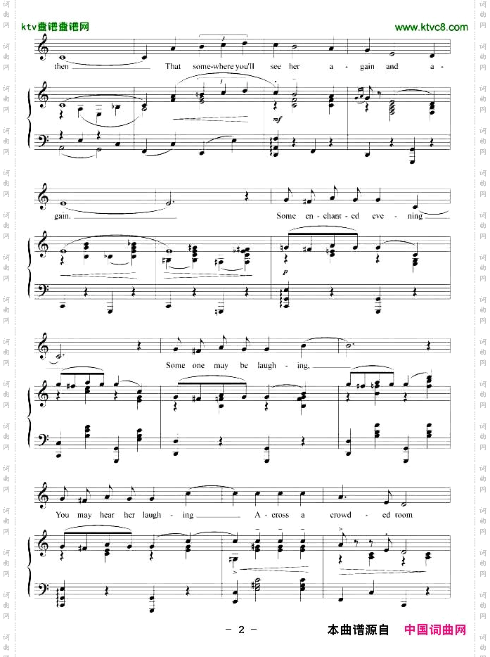 有个迷人的夜晚正谱[美]