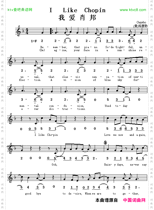 ILikeChopin我爱肖邦