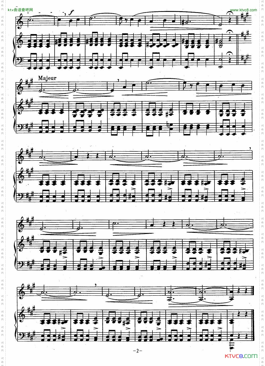 J·孔空中声部练习曲-第六首正谱