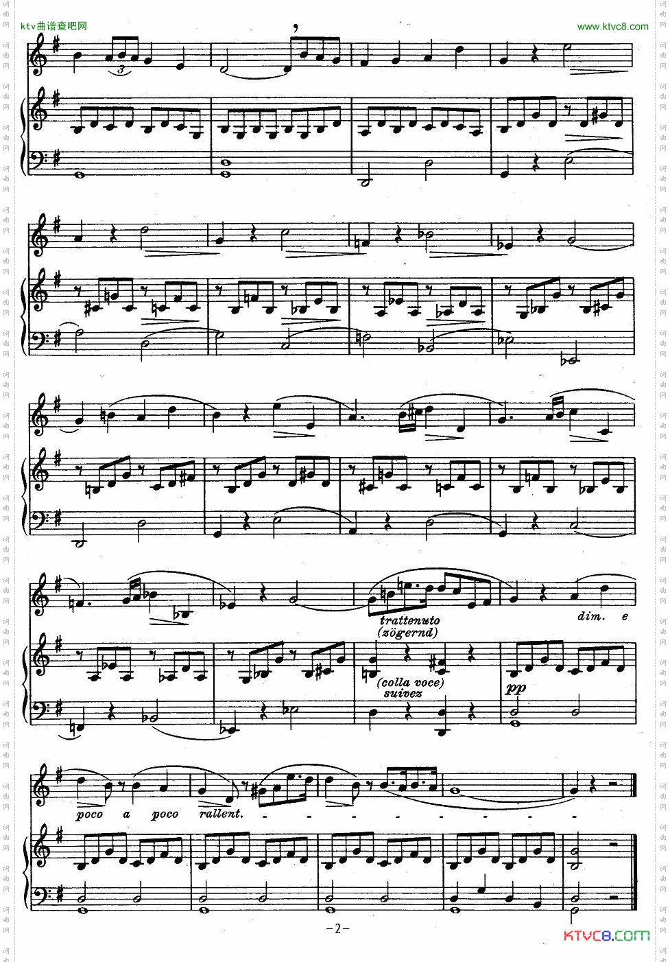 J·孔空中声部练习曲-第27首正谱