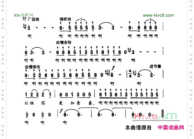春天的声音（正谱）