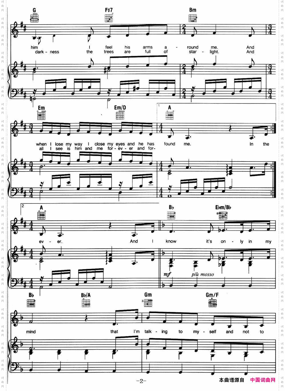 OnMyOwn音乐剧《悲惨世界》LesMiserables选曲、正谱_On My Own音乐剧《悲惨世界》Les Miserables选曲、正谱 