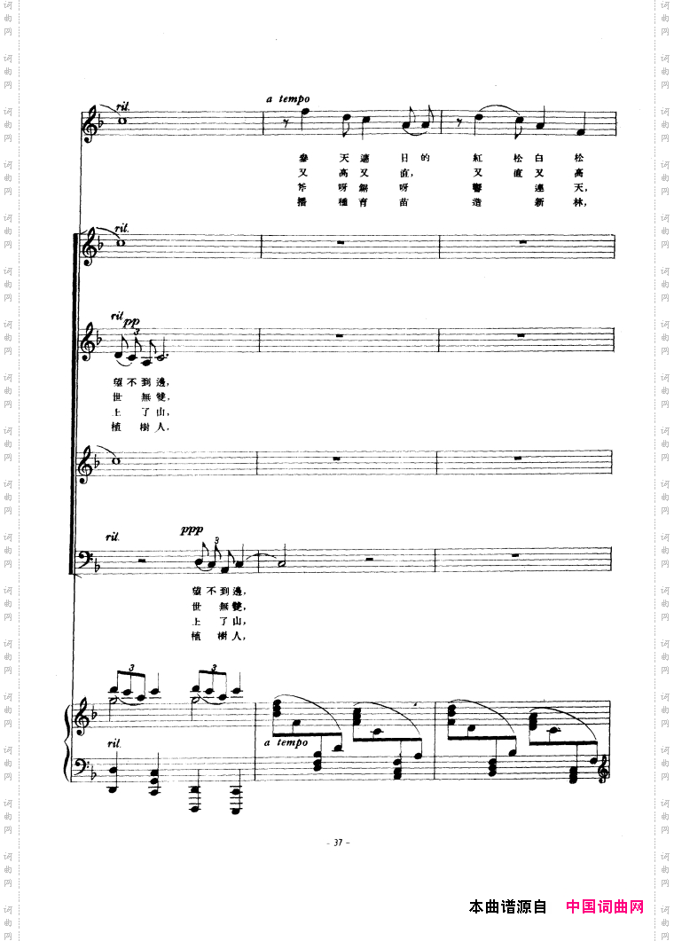 小兴安岭颂钢伴谱