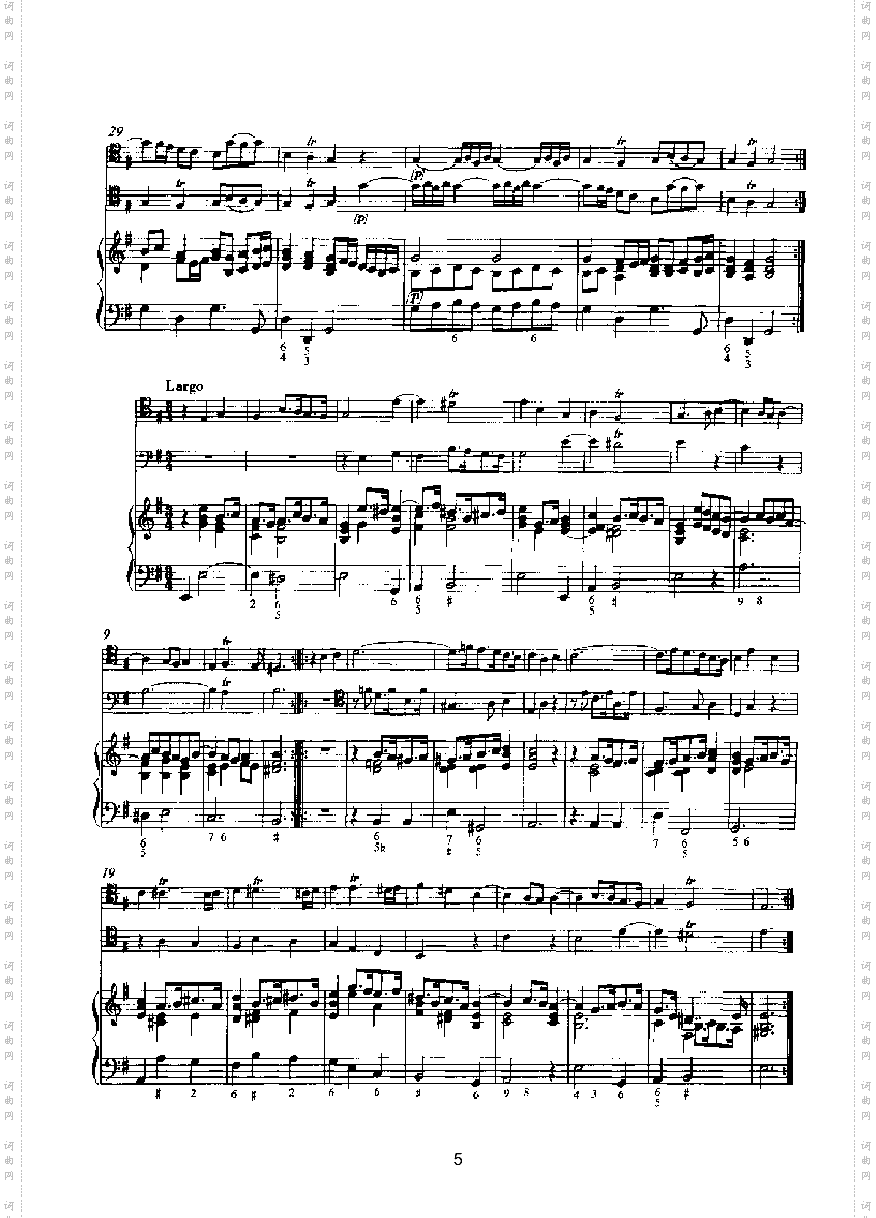 第六奏鸣曲钢伴弦乐类大提琴