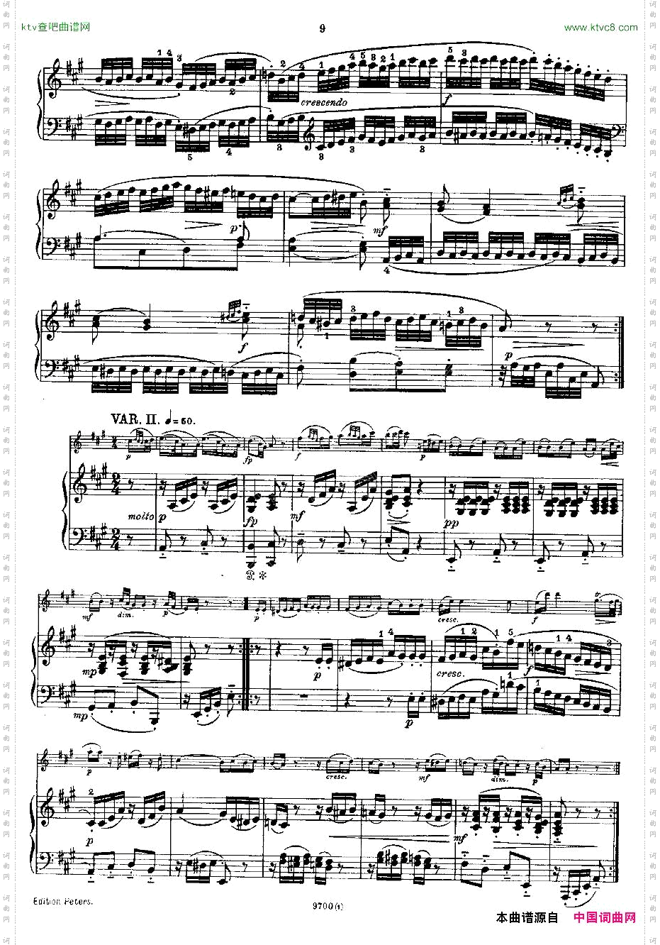 Mozart-ViolinSonataNo.1,KV.305第一小提琴奏鸣曲