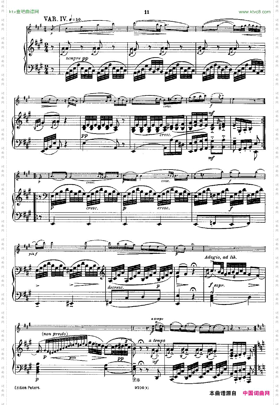 Mozart-ViolinSonataNo.1,KV.305第一小提琴奏鸣曲
