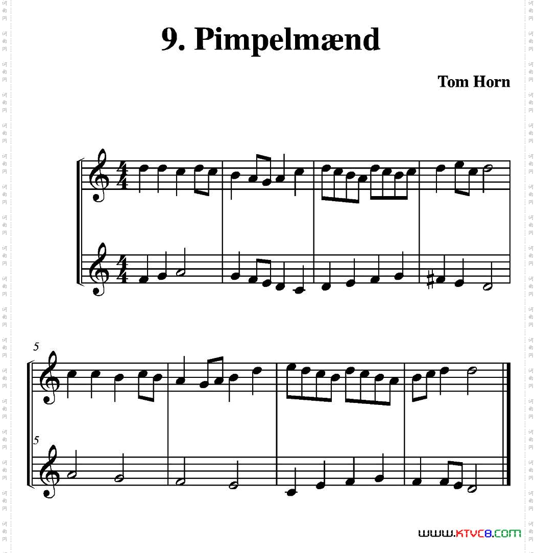 Pimpelmand简易二重奏