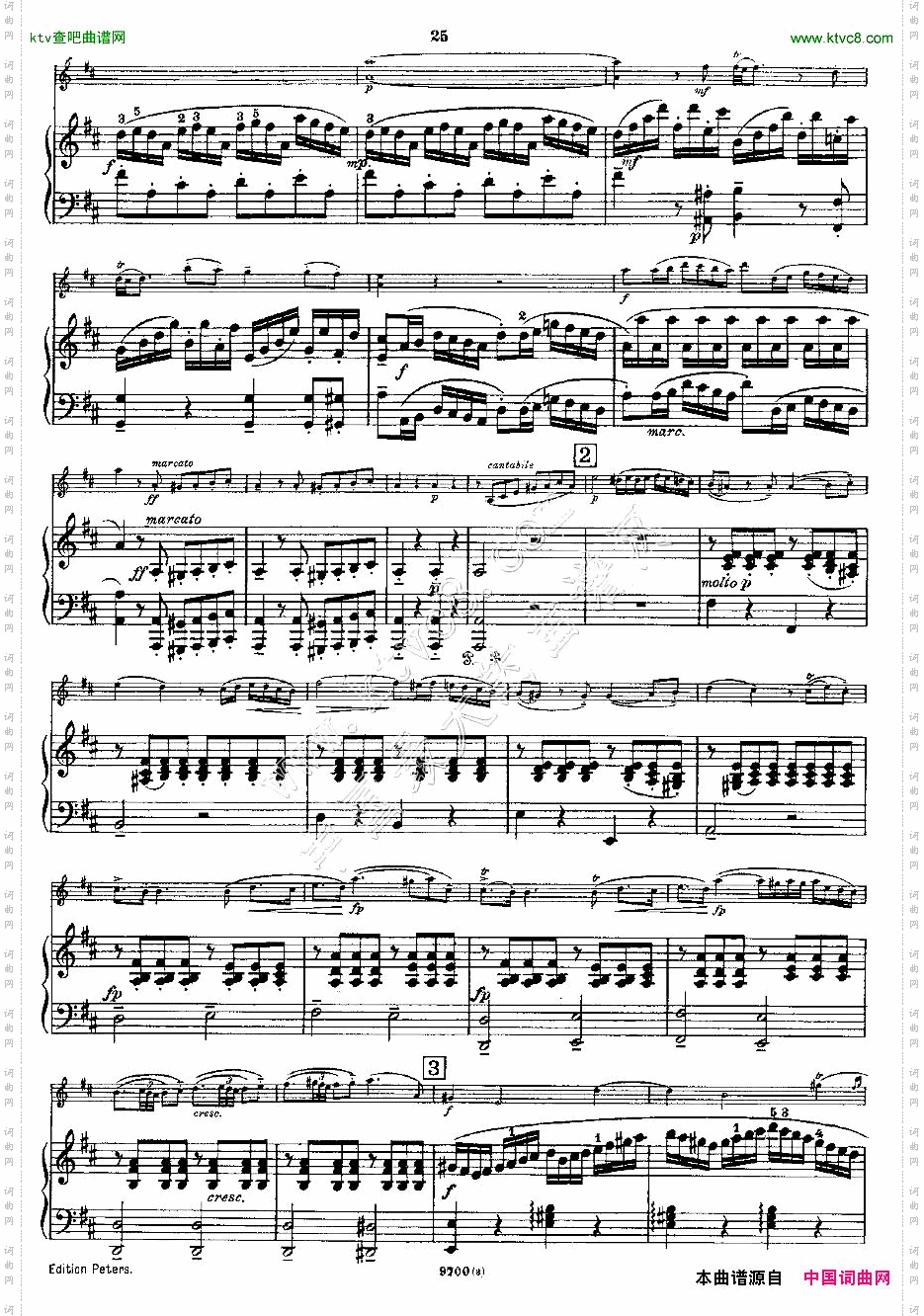 Mozart-ViolinSonataNo.3,KV.306第三小提琴奏鸣曲