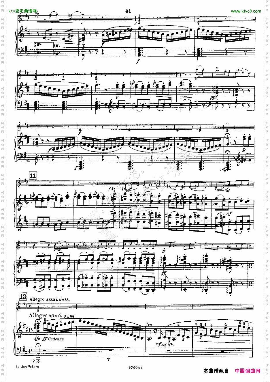 Mozart-ViolinSonataNo.3,KV.306第三小提琴奏鸣曲