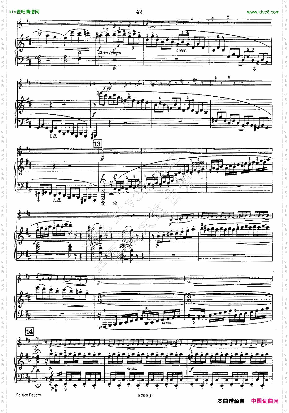 Mozart-ViolinSonataNo.3,KV.306第三小提琴奏鸣曲