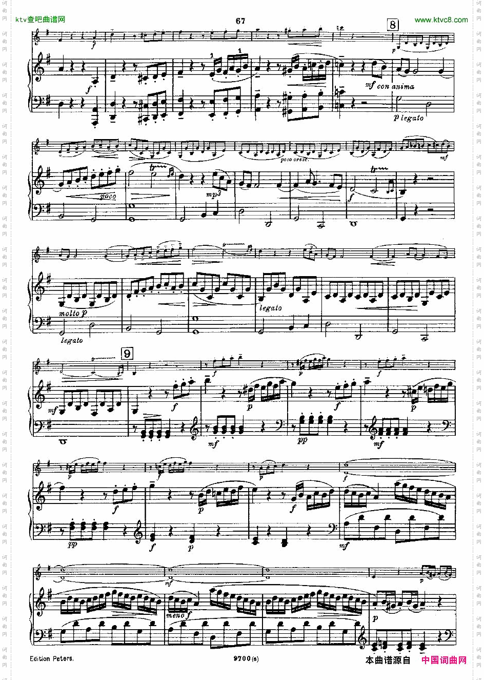 Mozart-ViolinSonataNo.6,KV.301第六小提琴奏鸣曲