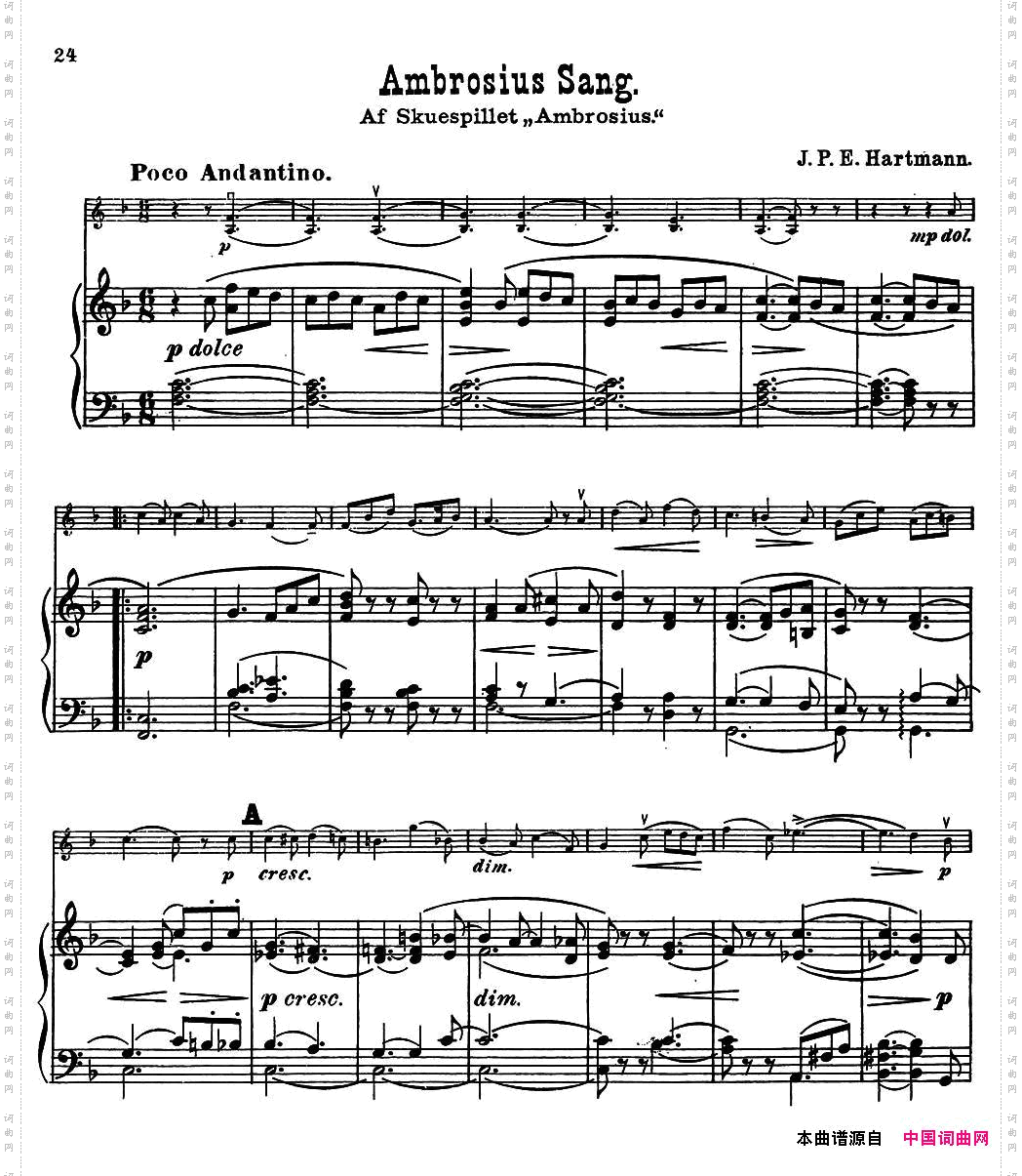AmbrosiusSang.小提琴+钢琴伴奏_Ambrosius Sang.小提琴+钢琴伴奏