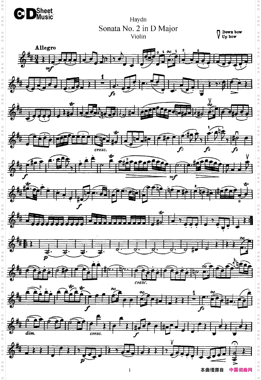 ViolinSonataNo.2inDMajor