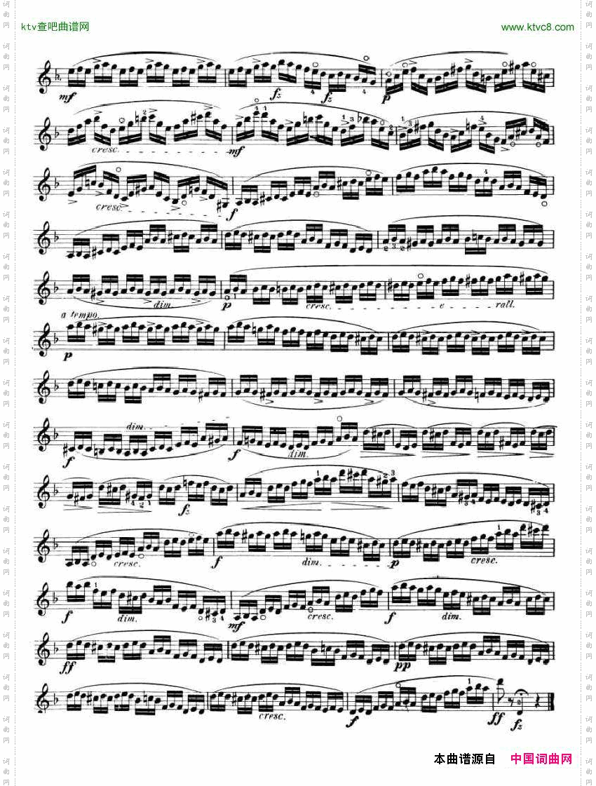 开塞-36首小提琴练习曲作品.20Kayser,36ElementaryandProgressiveEtudesOp.2028-36
