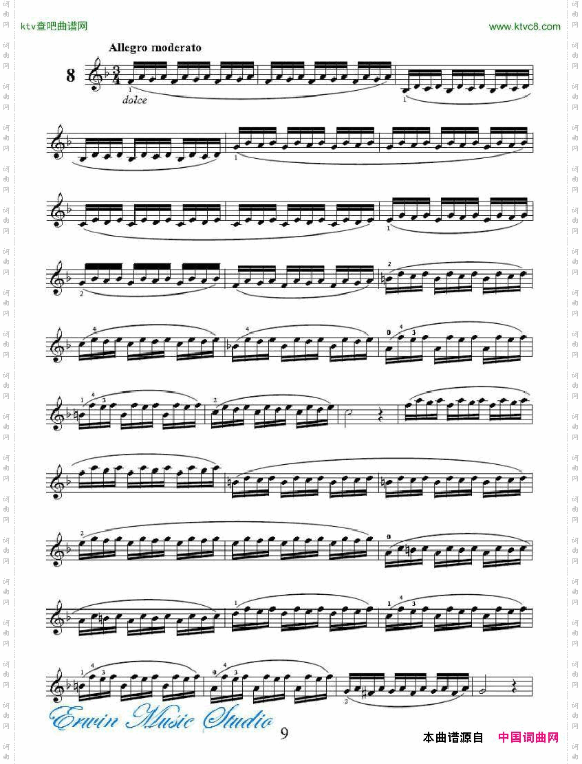 克莱采尔-42首练习曲RudolpheKreutzer42Studies01-12