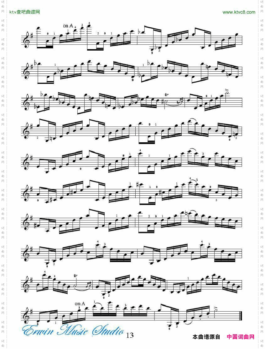 克莱采尔-42首练习曲RudolpheKreutzer42Studies01-12
