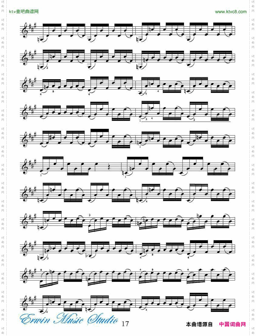克莱采尔-42首练习曲RudolpheKreutzer42Studies01-12