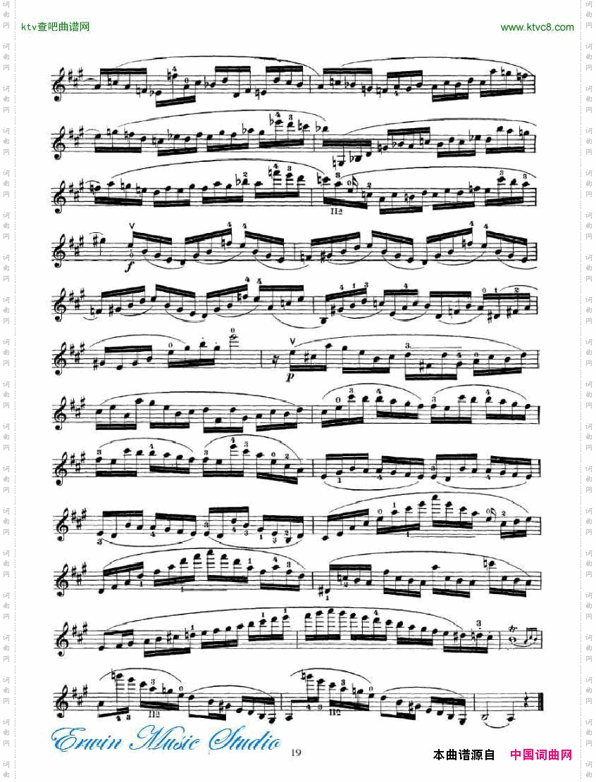 克莱采尔-42首练习曲或隨想曲RudolpheKreutzer,42StudiesorCaprices14-23