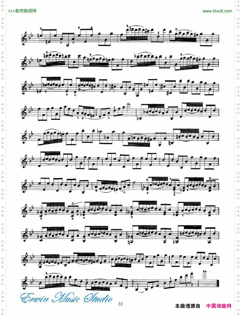 克莱采尔-42首练习曲或隨想曲RudolpheKreutzer,42StudiesorCaprices14-23