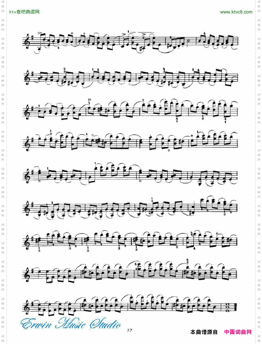 克莱采尔-42首练习曲或隨想曲RudolpheKreutzer,42StudiesorCaprices33-42