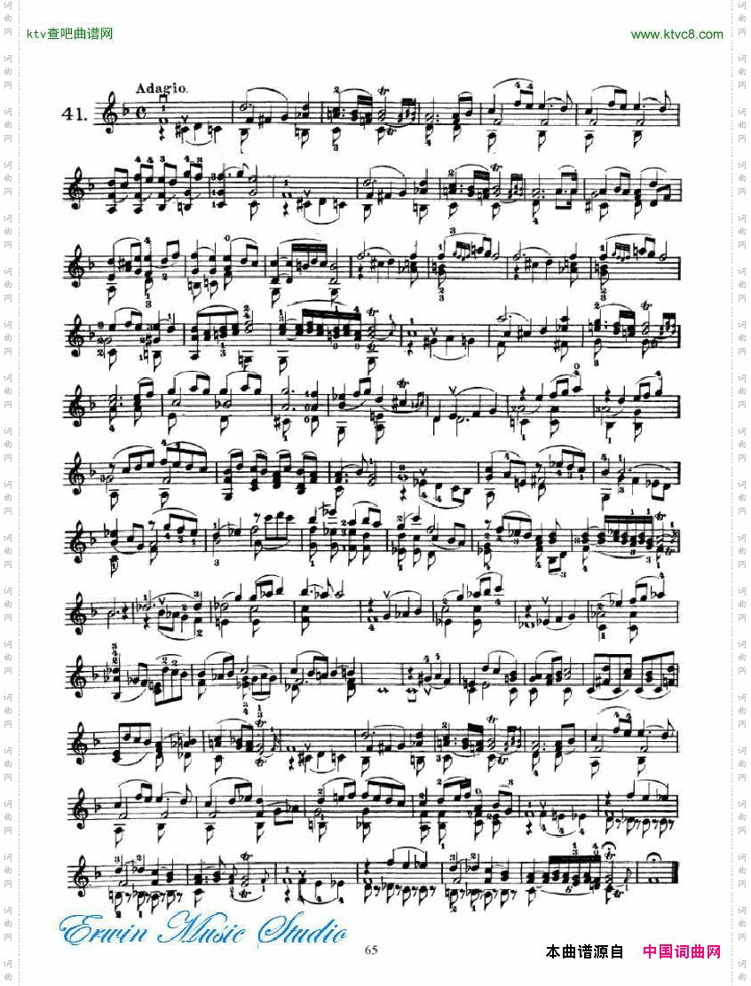 克莱采尔-42首练习曲或隨想曲RudolpheKreutzer,42StudiesorCaprices33-42