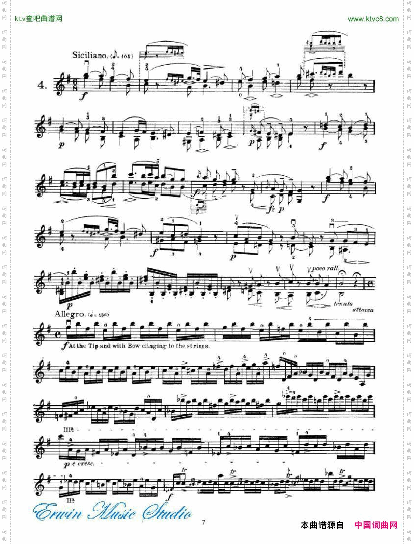 罗德-24首随想曲PierreRode,24Caprices01-17