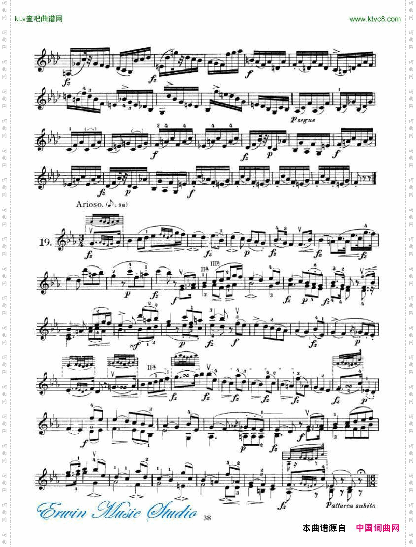 罗德-24首随想曲PierreRode,24Caprices35-50