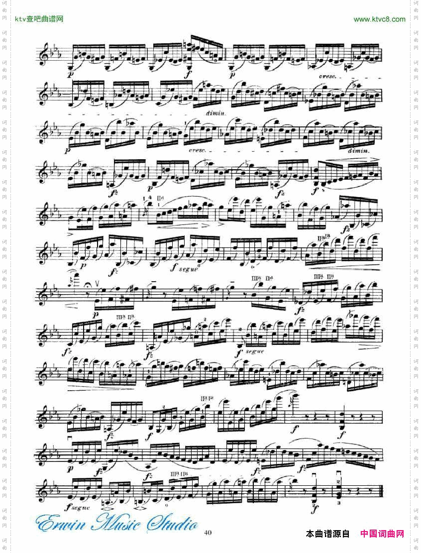 罗德-24首随想曲PierreRode,24Caprices35-50