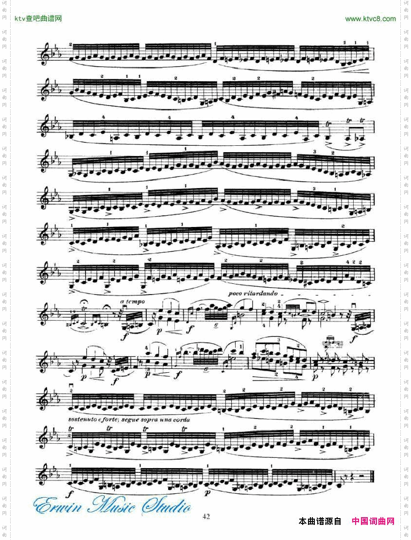 罗德-24首随想曲PierreRode,24Caprices35-50