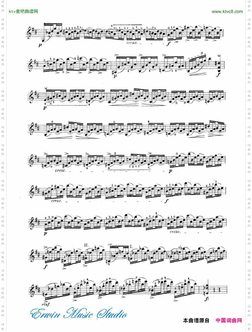 罗维里-12首隨想曲作品.3PietroRovelli12Caprices,Opus3forsoloviolin01-14