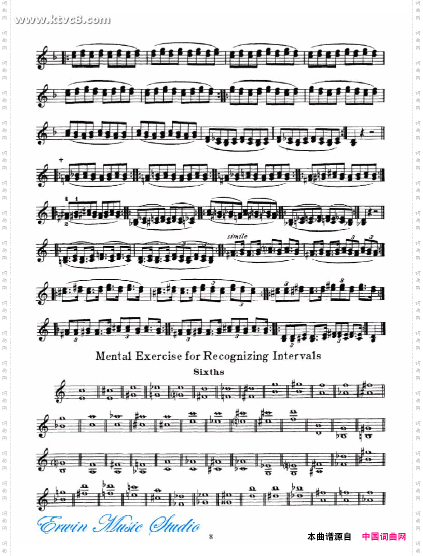 Bytovetskim-双弦练习练习曲