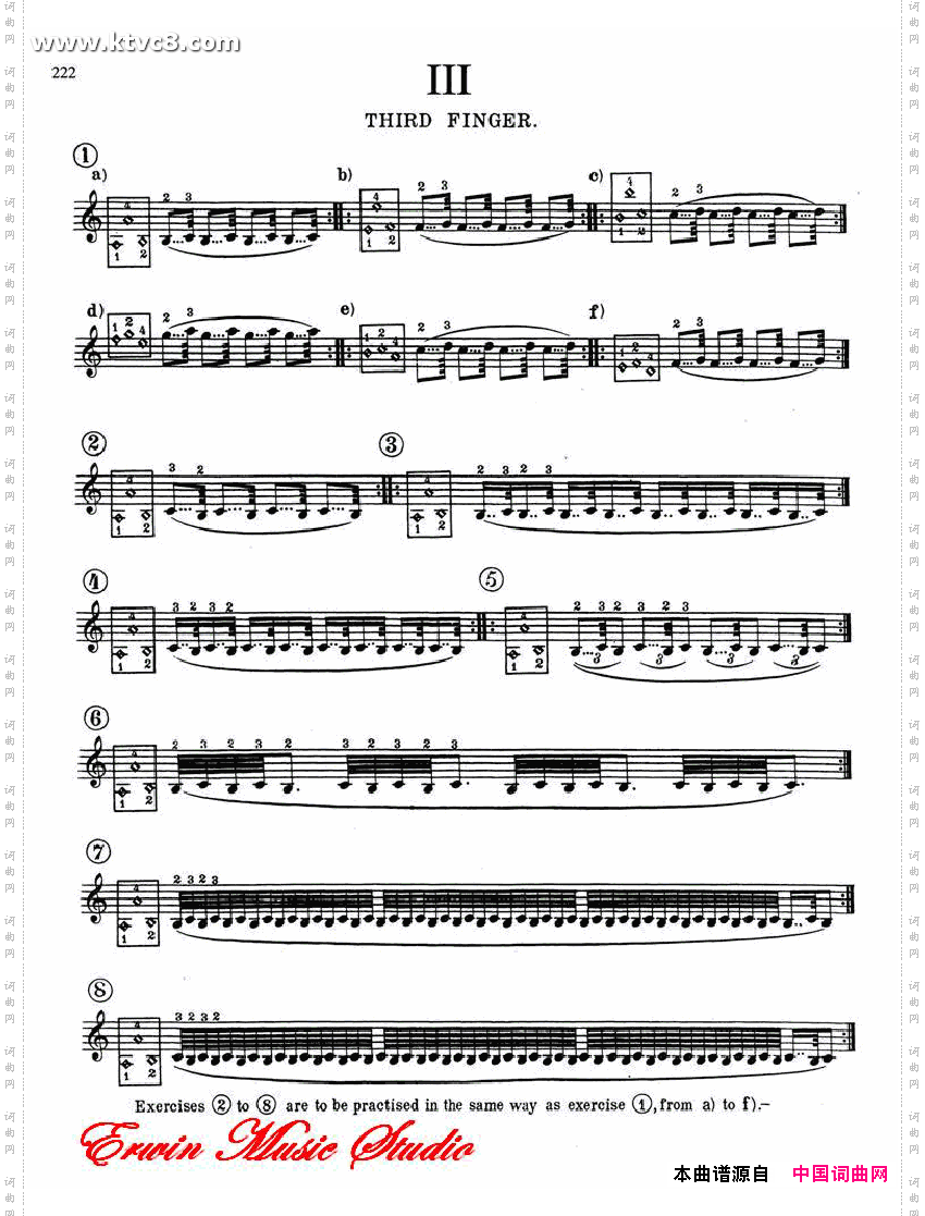 德米特里康斯坦丁多尼斯,基本颤音的练习,作品.18练习曲谱